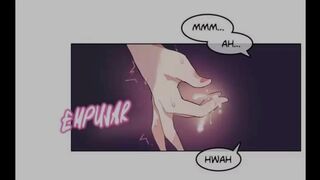 Manga Secretaria se excita viendo a pareja de enamorados