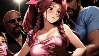 Spicy Toons: Aerith in a Mosh Pit