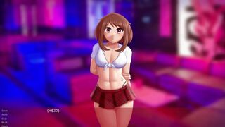 MyTuitionAcademia-Parte 1 uraraka ochako +18 My Hero Academia sexo salvaje en un baño