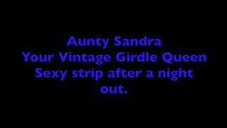 Vgq20 Aunty Sandra Layered and Stripping
