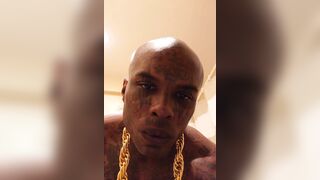 BBC Worship Hallelujah Johnson ( Big Black Hairy Dick Porn ) Tall Dark Chocolate Muscles Tattoos Hairy BBC Hallelujah Johnson