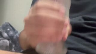 big dick latino jerking off