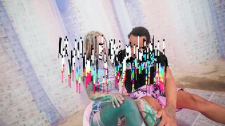 Tattooed Whore’s First BBC Anal, Deepthroat, ATM, Dripping Cum Facial Finish