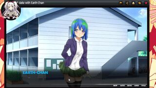 Cita con Tierra chan - (Gameplay completo) - Acerogames - La tierra versión anime