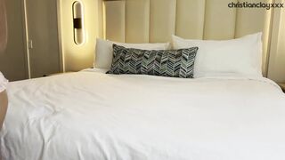 Reyna Belle Howls Like a Bitch as She Takes Christian Clay's Big Cock