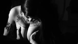 The perfect boobjob from Sin's huge natural boobs