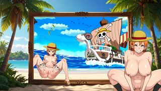 the WHORE of the SEAS from ONE PIECE. Nami the pirate