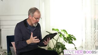 Big Boobs Ebony Babe Thayana Babyy Fucked By DILF