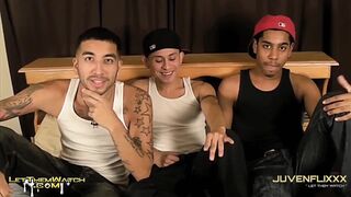 Gay Latino Cholo Double Anal Hardcore Interracial Gay Sex DP