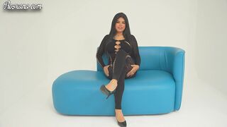 casting of my first time with a chocolate - BBC with a huge cock fucks me - porn in Spanish