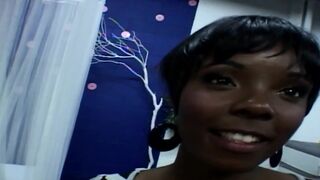 Big Tits Ebony Slut Rides BBC Till Dripping Wet Orgasm