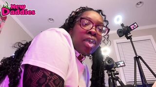 Premium Ebony Throat - Bwc Face Fucking Big Tits Black Babe