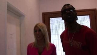 Mature Blonde Rides BBC Till Dripping Wet Climax