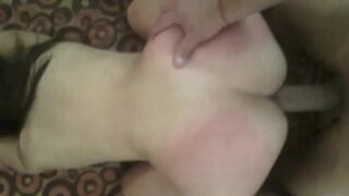 Me cojo a una morena en un telo bien rico con mi enorme verga!