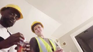 Stud lesbian decided to try dick for the first time and fucks her co worker