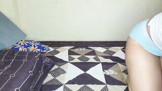 Indian stepsister Big ass honors with merciless cock and cream