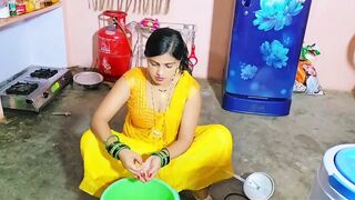 Stepmother has a rough threesome with her stepson fuck pleasure until she gives all her with full tits Desi milk Clear-