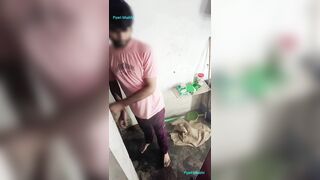 Ass pussy fucking cock sucking pussy sucking breasts sucking milk from the breast and sitting on the cock in doggy style and lying straight on Hindi audio