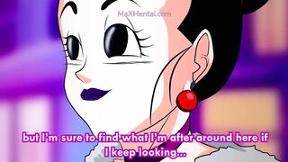 Big ASS Chichi First Threesome with Two Big Black Cock (Cartoon Sex)