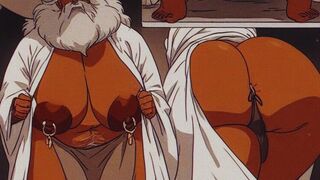 The Old Wizard of the Kingdom Likes to Give His Ass to the Subjects of the Castle. Anime Hentai Fantasy