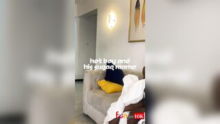 Shy Hot Boy with His Sugar Mommy