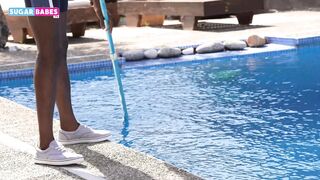 Greek Maid Alina Melaki Interracial BBC Fuck