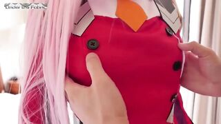 Cosplay Rush Mode When the Thick Cutie in Torn Black Tights Pulls Me Deeper with Every Heated Move.