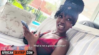Big Tits 18yo Ebony Tight Pussy POUNDED In Amateur Interracial Fuck