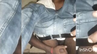 A young boy inside the bathroom paid the master and when