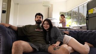 My stepdaughter fucks my boyfriend hard while I neglect myself