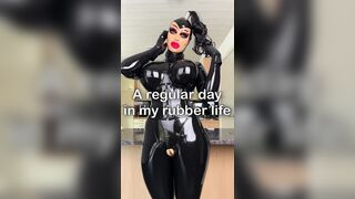A Regular Day in My Rubber Life