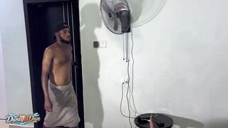 Using My New Toy on Me Along with His Big Dick