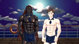 Twink Gay Milo Fucking Black Gay Bruno Asshole Anal Sex On Ship