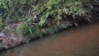 fucking with stranger in a very hidden place blowjobs with milk