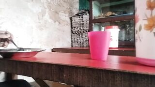 Real Gay Tasgendar faking outdoor bathroom