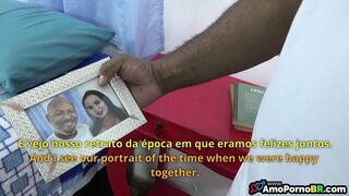 My husband seemed regretful... But it was just looks