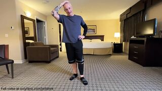 Married guy puts my big black cock in his mouth