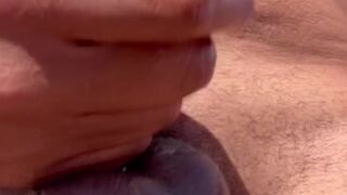 TRAN with BIG COCK HIKING FUCKING VERGA GRANDE JERKING CUM UNCUT COCK