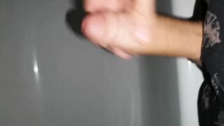 A Very Powerful Stream From a Large Penis