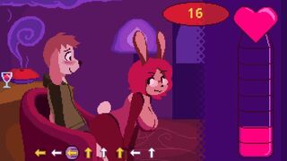 ClubValentineFurry Lap Dance at the Bar [Hentai Game] cute Furry barmaid private lap dance