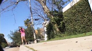 Brunette Babe in Hot Threesome