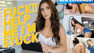 Vivian Taylor Gets Stuck in the Window and Brick Danger Takes Full Advantage