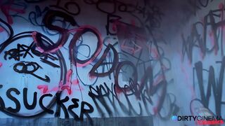 Captive slut gets ass fucked in the sex dungeon