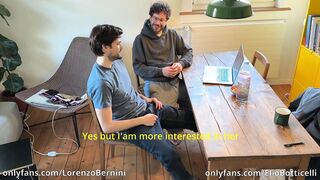 I show my gay friend straight porn, he was more interested in me!