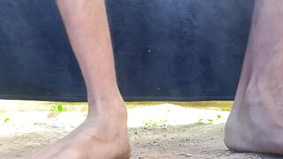 Black Ass Hole Indian Man Outdoor