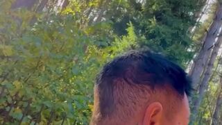 Milf Gave Her Big Ass In The Woods, Hot Sex