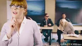 The Substitute needs you to stay after class - Brazzers
