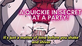 A Quickie in Secret At a Party! Audio Porn