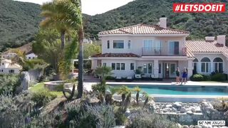 LETSDOEIT - Super Hot MILF Brandi Love and Her BFF Scam and Fuck Rich Guy