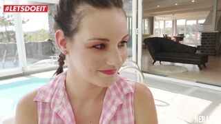 LETSDOEIT - Country Girl Elena Vega HUMILIATION and ASS DESTRUCTION